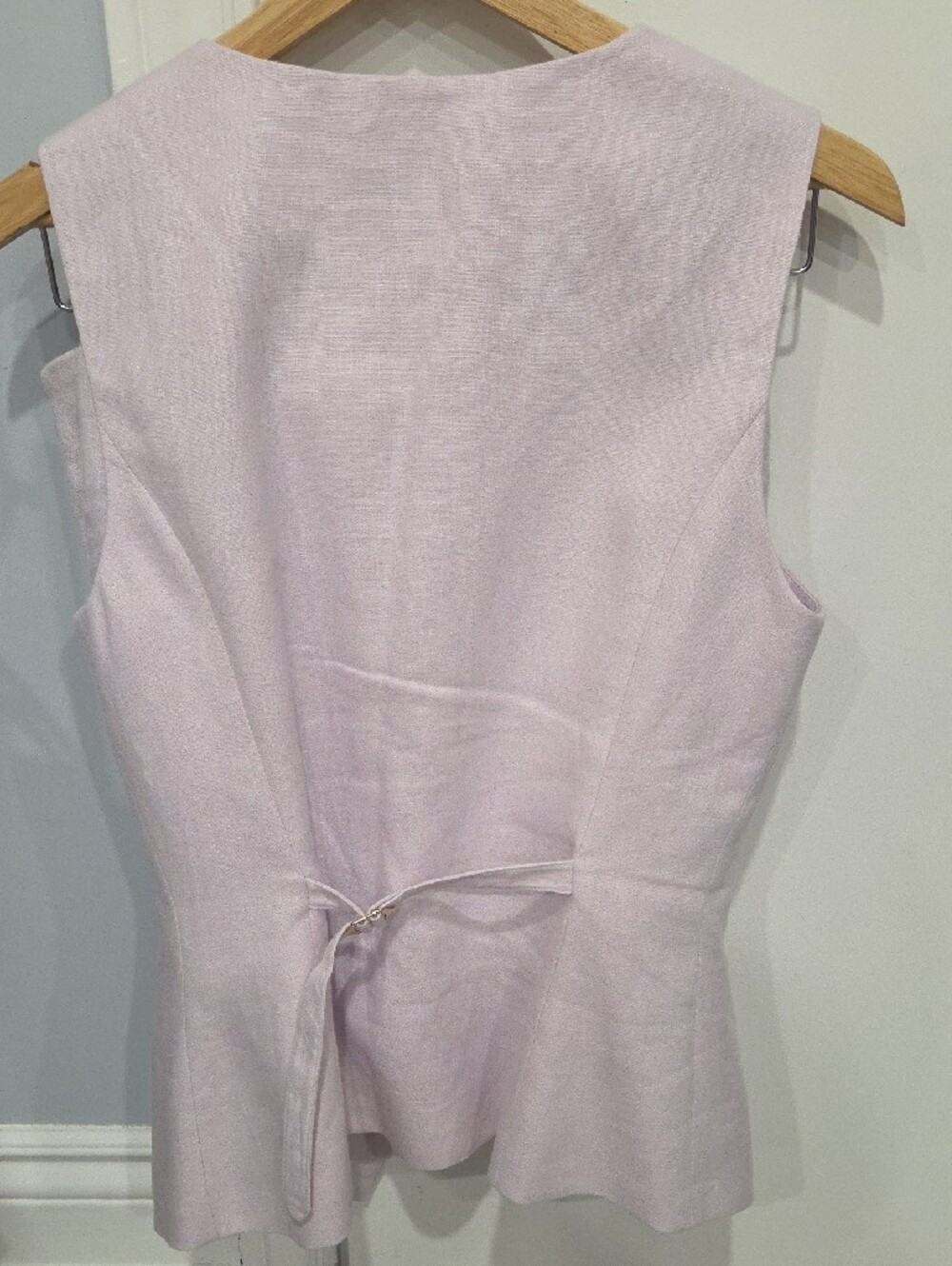 Evernew Linen Blend Shorts And Vest Set US6 - Picture 4 of 5
